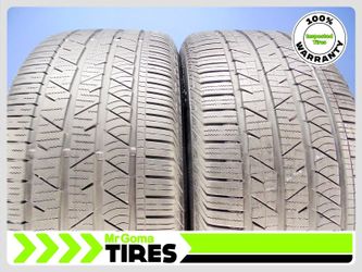 2 CONTINENTAL CROSSCONTACT LX SPORT AO 285/45R21 USED TIRES 7.8/32 TREAD 2854521