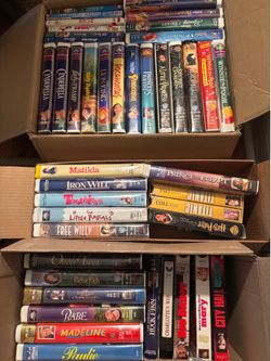Disney and other Popular VHS
