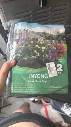 Pack of 12 fabric grow bags
