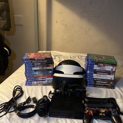 Mortal Kombat Modded Controller 2 Controllers VR & Game Bundle For PS4 NO CONSOLE!!