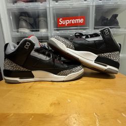 Jordan 3 Black Cement 