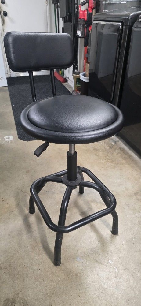 High Shop Stool Adjustable