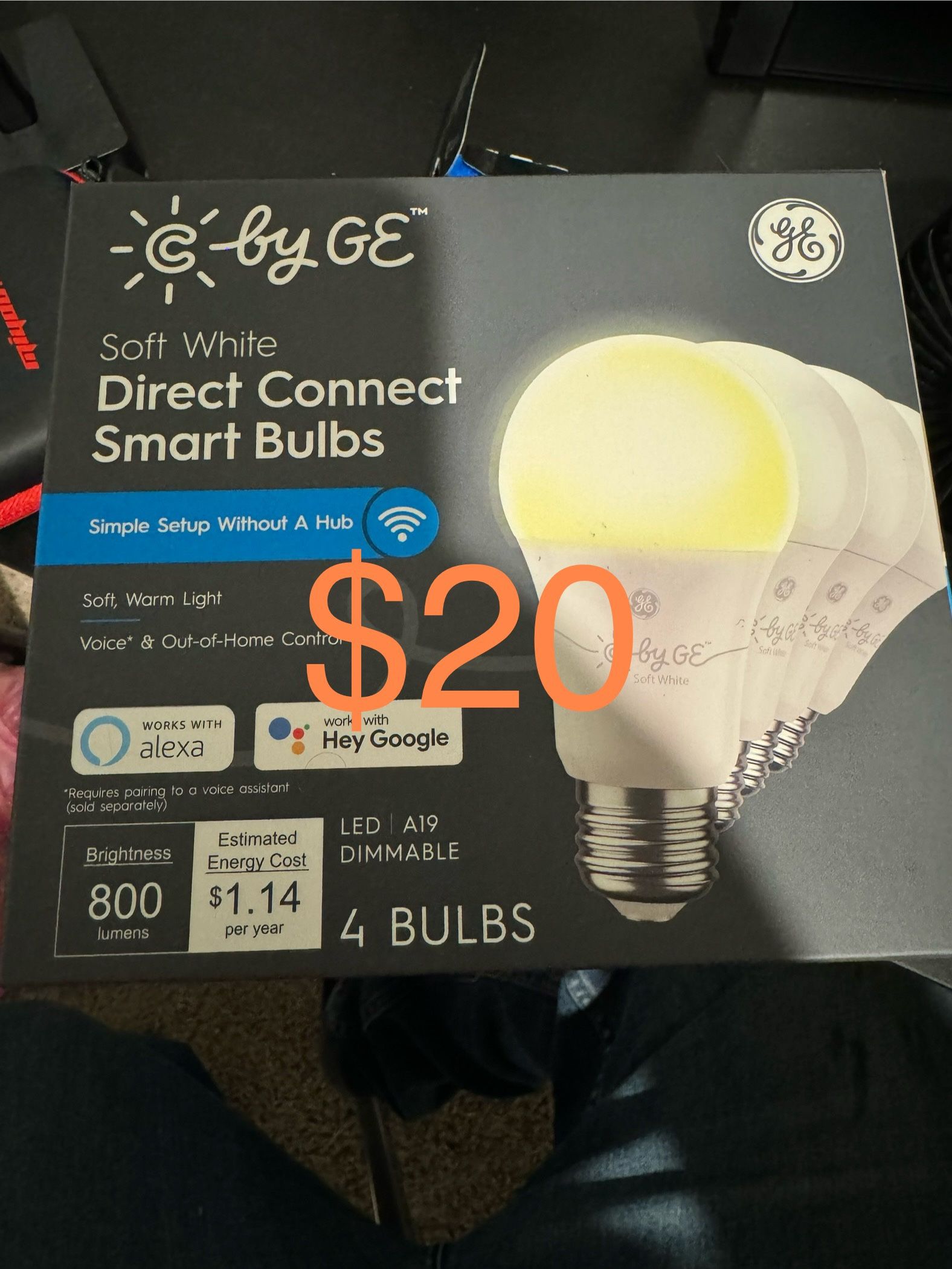 Smart Light Bulbs 4pack