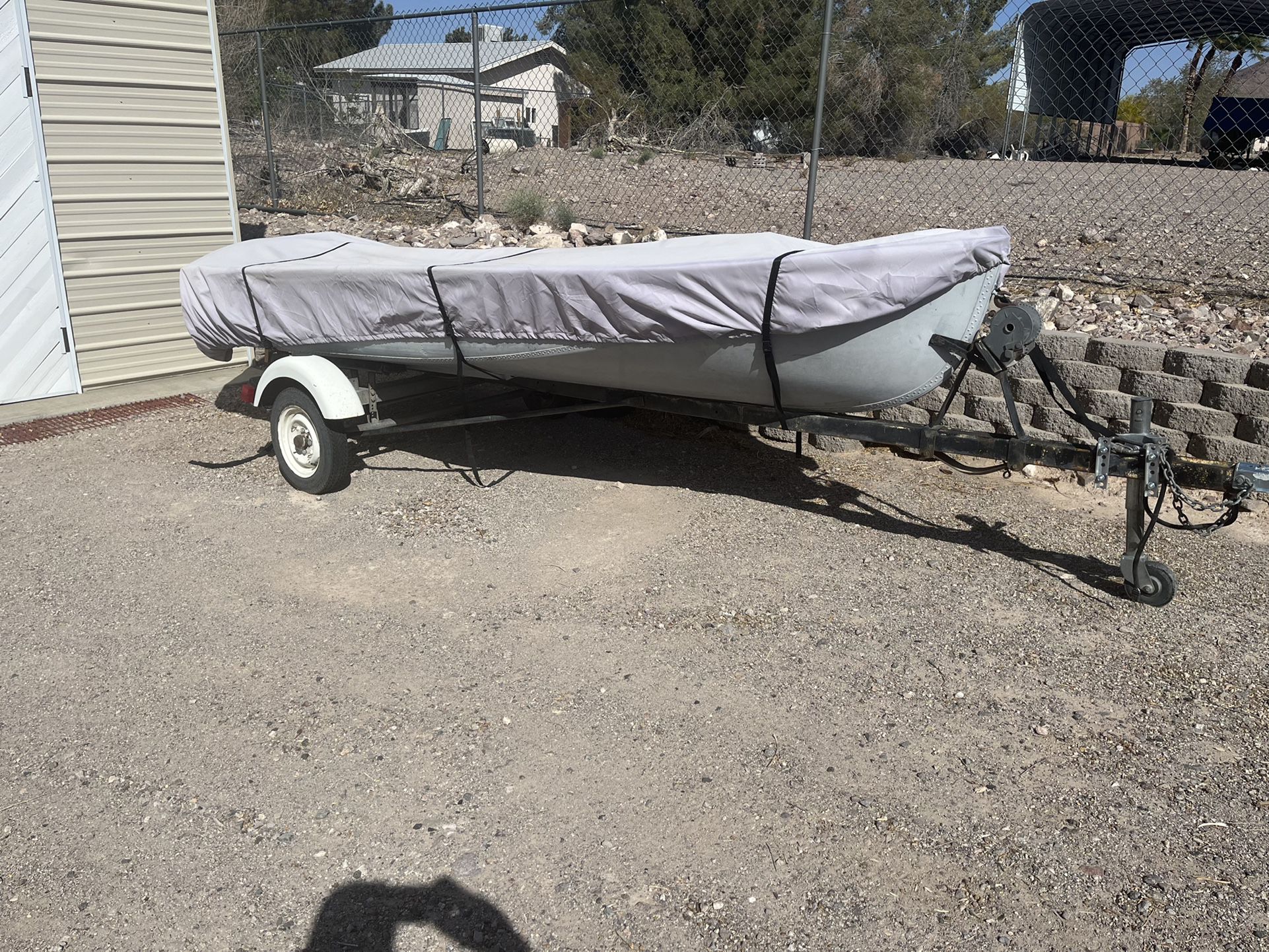 Boat- 14’ Aluminum Fishing Boat