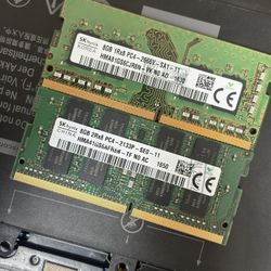 Computer Ram & CPU Components