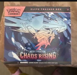 Pokemon Mega Evolution Chaos Rising ETB