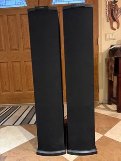 VINTAGE CARVER FLOOR SPEAKERS