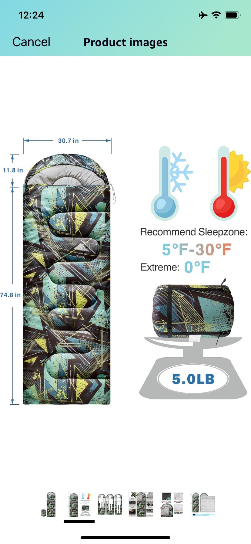 In San Marcos - New Adult Sleeping Bag For Cold Weather