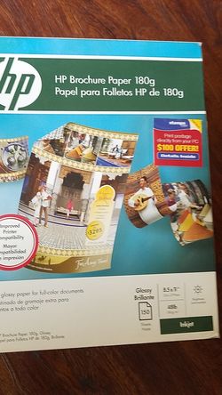 Hp Brochure paper, Glossy