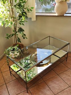 Fiona Glass Top Coffee Table