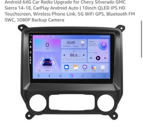 Android Car Radio for Chevy Silverado GMC Sierra