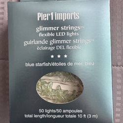 Pier 1 Imports Blue Starfish LED Lights