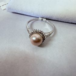 14K White Gold & Diamonds