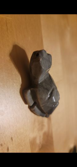 Hand Carved , Turtle Figurine