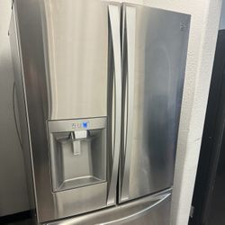 3 Doors Kenmore Refrigerator 