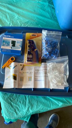 Network Cable Tester and Crimping Tool Kit