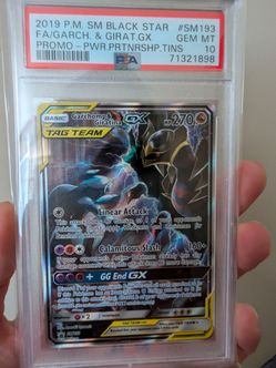 pokemon garchomp giratina tag team gx PSA 10