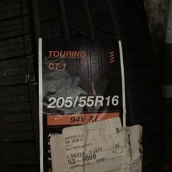 New Tires 205/55/16   (3 Available )
