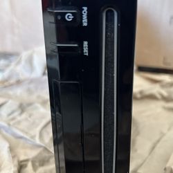 Nintendo Wii RVL-101  - Black Console & cables only