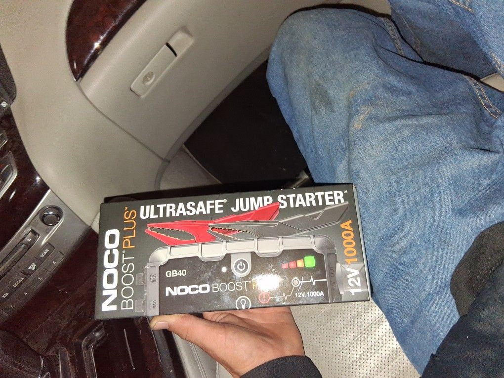 Noco boost plus ultra safe jump starter twelve volt a thousand