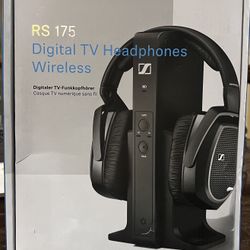 Sennheiser Consumer Audio RS 175 RF Wireless Headphone System, Black