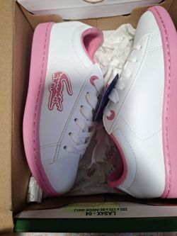 Brand New Pink Lacoste Size 12