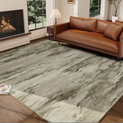 Green Gray Rug 