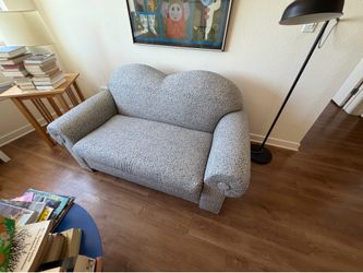 Hear shape loveseat