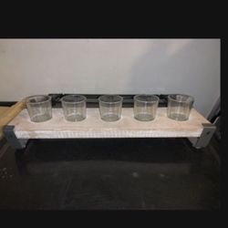 TEALIGHT GLASS CANDLE HOLDER HOME DECOR 