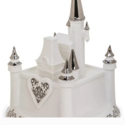 Disney Fairy Tale White Porcelain Wedding Cake Topper