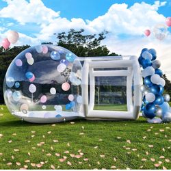 Inflatable Bubble House/    Casa inflable tipo burbuja
