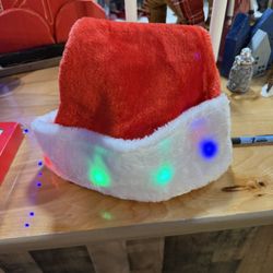 Light Up Santa Hats
