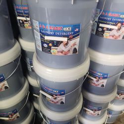 5 Gallon Blue Laundry Detergent 