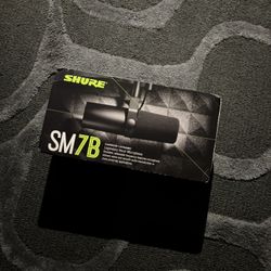 Shure SM7B Microphone: Great Quality, Excellent Price