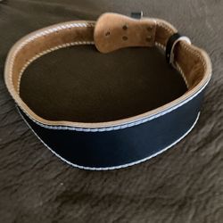(New) Size Small Leather Weightlifting Belt 