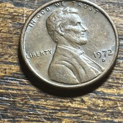 1972 D Penny 