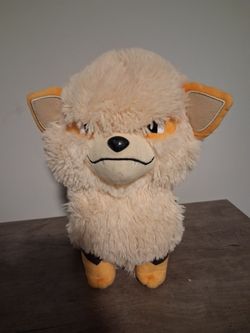 Rare Pokémon Arcanine Official Plush Stuffed Toy Collectible 3rd Round