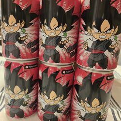 6X GOKU BLACK PEACH FLAVOR SODAS