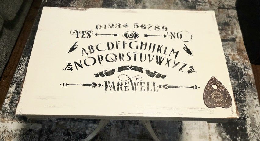 2 Ouija Board Tables With Disc