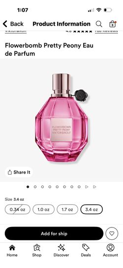 Viktor and Rolf pretty peony 3.4 oz