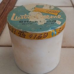 Luster Creme Shampoo Jar