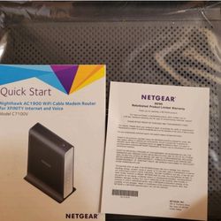 NetGear Nighthawk AC1900 Wifi Cable Modem Router