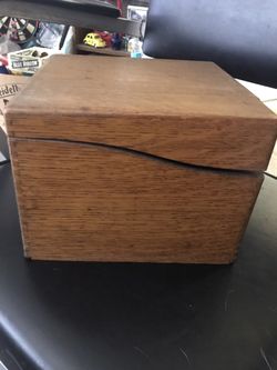 Vintage file box