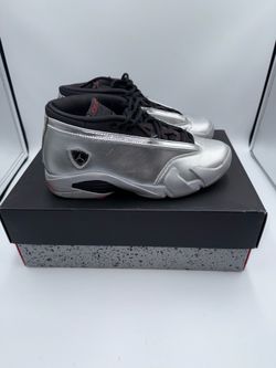 Jordan 14 Metallic Silver Size 8 Super Clean 🔥