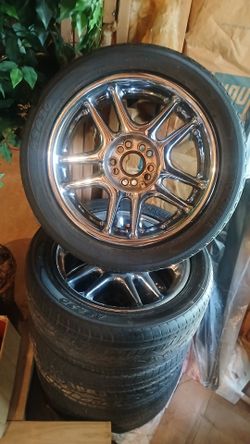 Chrome rims