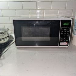 Small White Microwave
