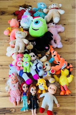 Stuff Animal Lot FAO Schwartz Disney More