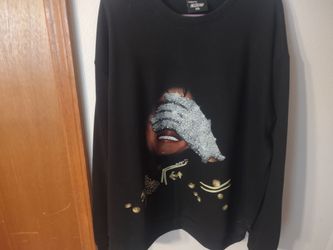 Michael Jackson Brand New sweater with silver glove