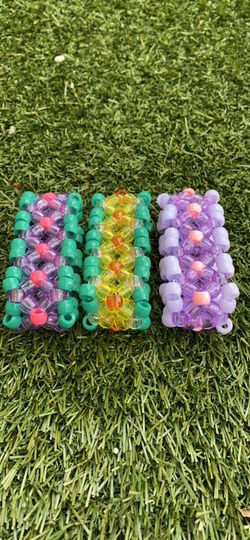 3 kandi elastic bracelets
