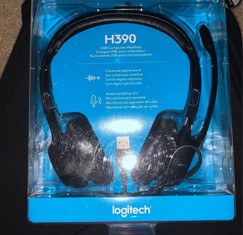 Logitech USB Headset - New